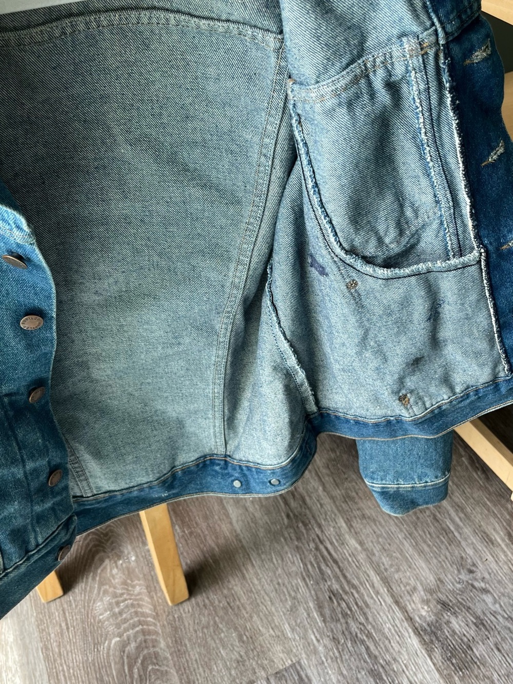 Vintage Rustler Hand Painted Jacket - Picture 4 of 5
